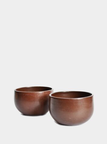 Beeswax Espresso Cups - Red Clay (2 Pieces)