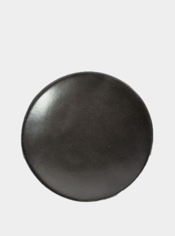 Beeswax Dinner Plate - Black Clay (2 Pieces)