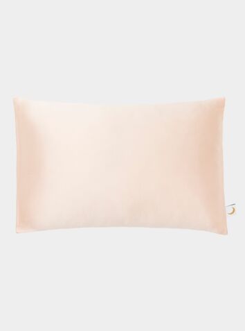 Organic Peace Silk Pillowcase - Rosé Champagne