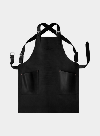 The Ragleth - Handcrafted Bespoke Leather Apron - Coal