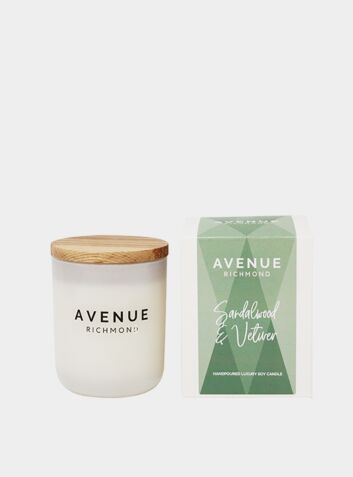 The Signature Collection Soy Candle - Sandalwood & Vetiver
