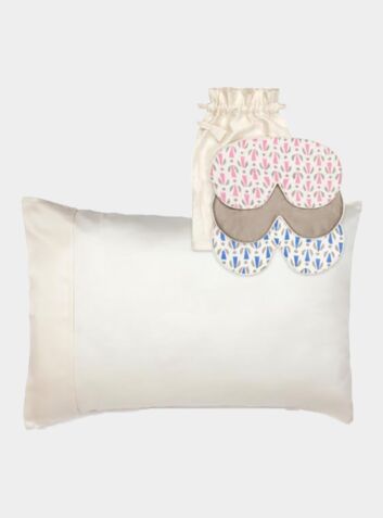 Sleeping Beauty Set - Mulberry Silk Pillowcase & Eye Mask