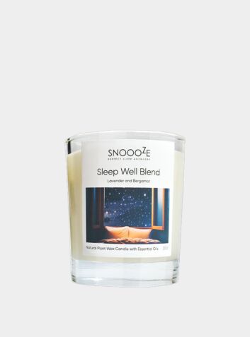 Soy Candle With  Essential Oils, Sleep Well Blend,  XXL Size