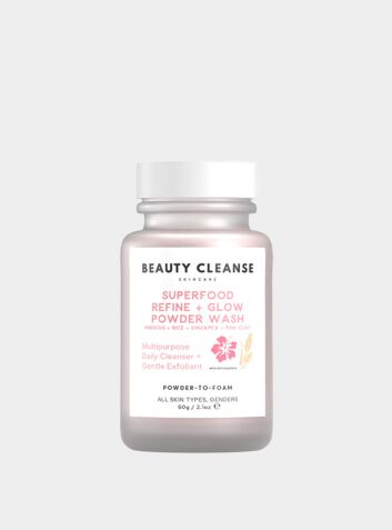Superfood Refine + Glow Powder Wash – Cleanser and Exfoliant