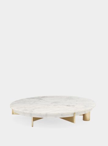 T4 | Cake Stand with Marble Top - Medium