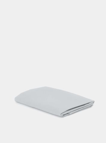 Tencel Cotton Fitted Sheet - Light Grey