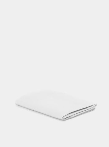Tencel Cotton Fitted Sheet - White