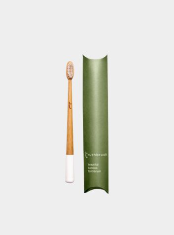 Truthbrush Bamboo Toothbrush - Cloud White - Medium