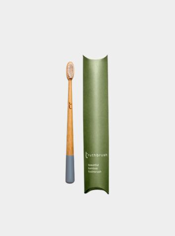 Truthbrush Bamboo Toothbrush - Storm Grey - Soft