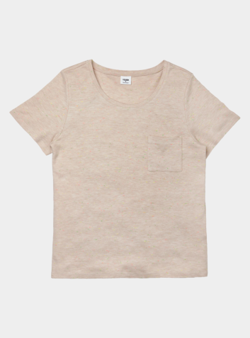Women's Cotton Pyjama T-Shirt - Confetti Oak