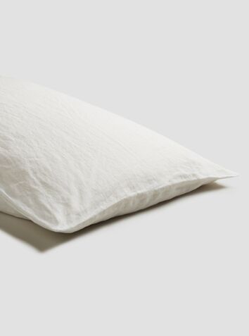 Linen Pillowcases (Pair) - White