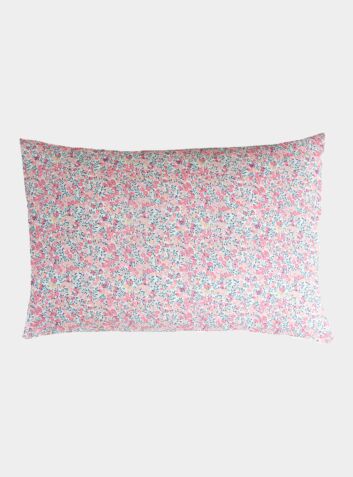 Liberty Print Pillowcase - Wiltshire Pink