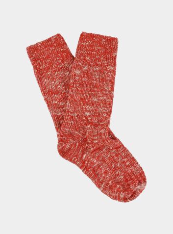 Women's Melange Blend Socks - Summer Red
