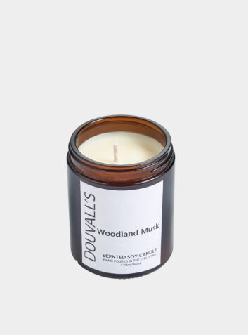 Eco-Soy Wax Scented Candle - Woodland Musk
