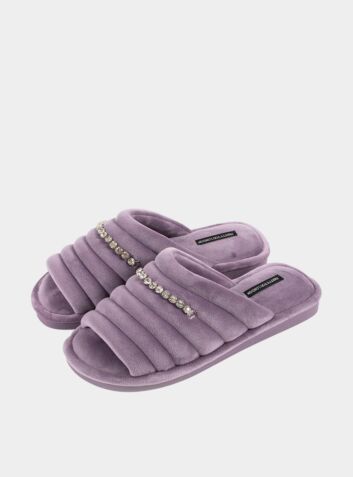 Lavender Frankie Slippers