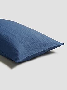 Linen Pillowcases (Pair) - Blueberry