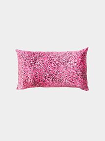 Silk Pillowcase - Pink Leopard