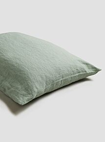 Linen Pillowcases (Pair) - Sage Green