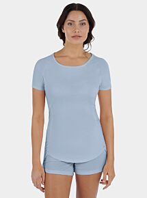 Women's Nattwell® Sleep Tech T-Shirt - Ice Blue