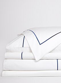 Regale Standard Organic Cotton Pillowcase - Navy