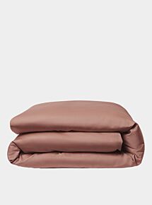 Luxury Organic Cotton Duvet Cover - Earthy Pink