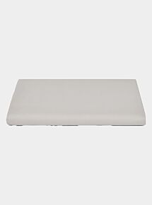 Luxury Organic Cotton Flat Sheet - Light Grey