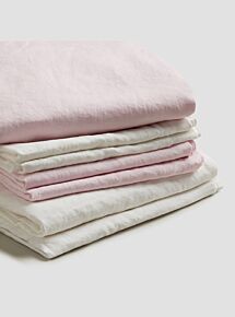 Linen Bedtime Bundle - Blush