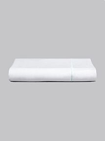 Estudo 600 Thread Count Cotton Flat Sheet - Green