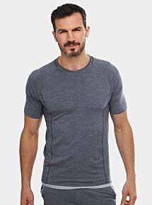 Mens Nattwarm® Sleep Tech T-Shirt - Dark Grey