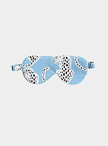 Blue Leopards Organic Cotton Sleep Mask