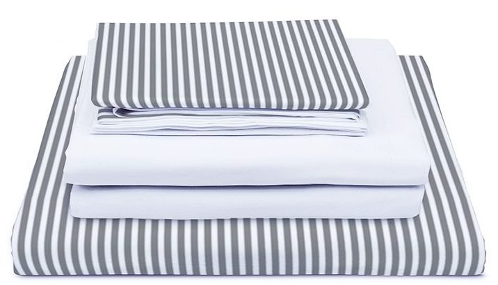 Third Living - Long Staple 500 Thread Count Cotton Bed Set - Linear