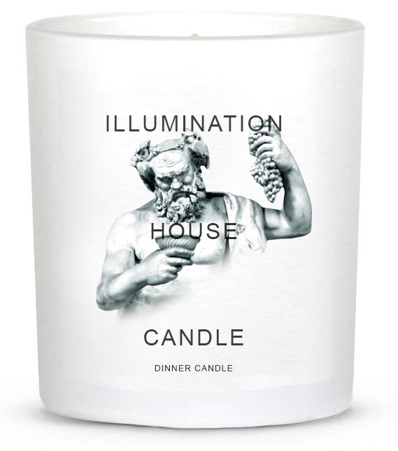 Illumination House, Dinner Candle, £35.00.