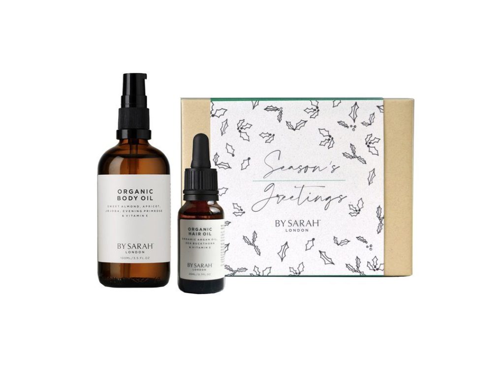 Organic Christmas Body and Hair Care Gift Set