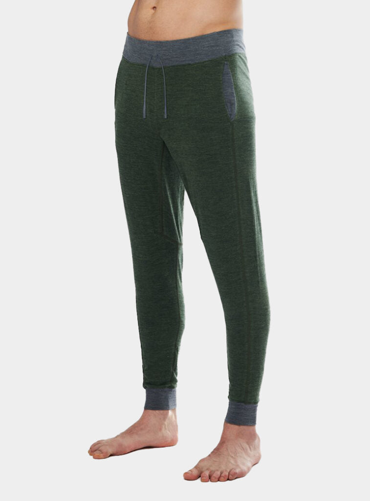 Sleepy Halloween Costumes For All Ages - Dagsmejan - Mens Nattwarm® Sleep Tech Trousers - Pine Green