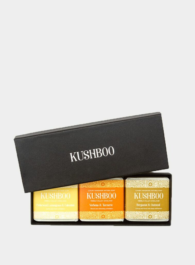 Three Soap Gift Box - Kushboo Soaps