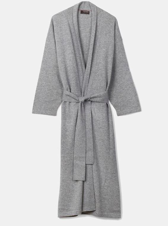  Oyuna Legere Cashmere Dressing Gown - Soft Grey