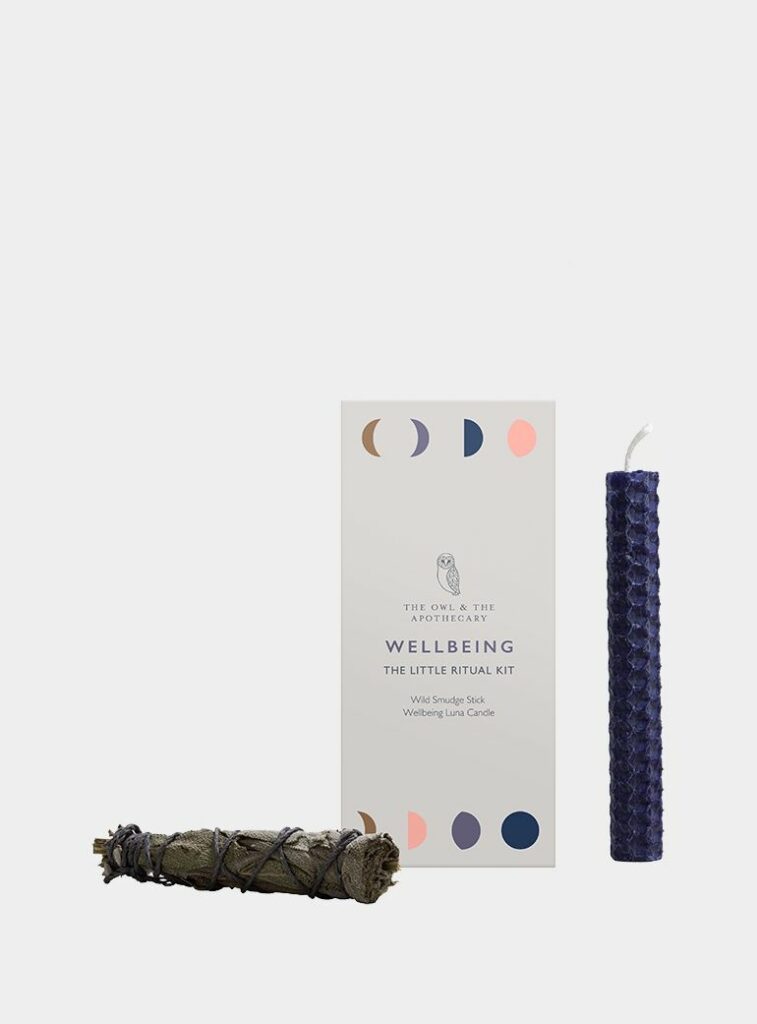 Myza Christmas Gift Guide - Under £50 - THE OWL & THE APOTHECARY Wellbeing Little Ritual Kit - Mini
