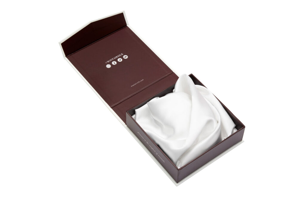MayfairSilk Silk Pillowcase Product Review - Packaging