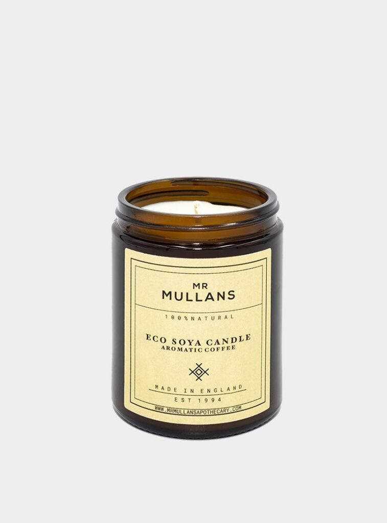 Mr Mullan's Apothecary's Hand Poured Candle in Aromatic Coffee