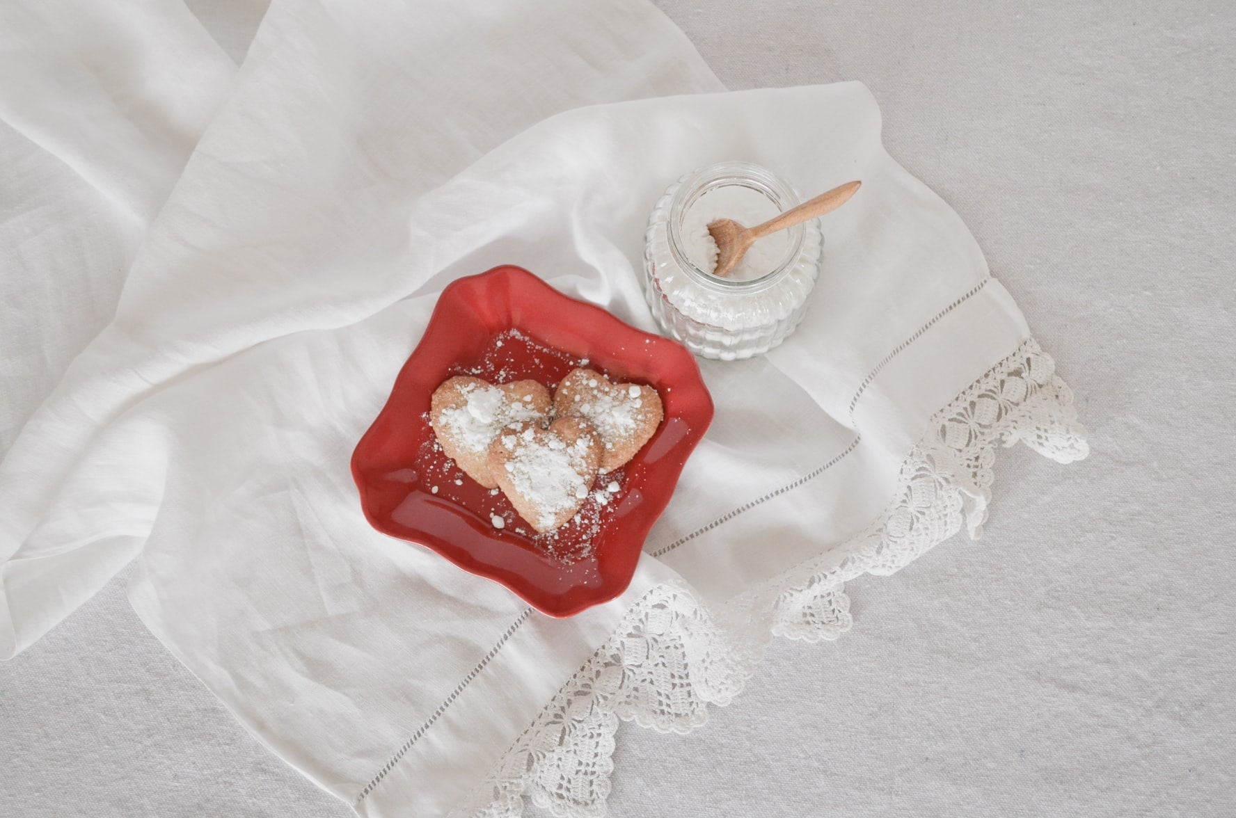 Rose Biscuits for your Valentine